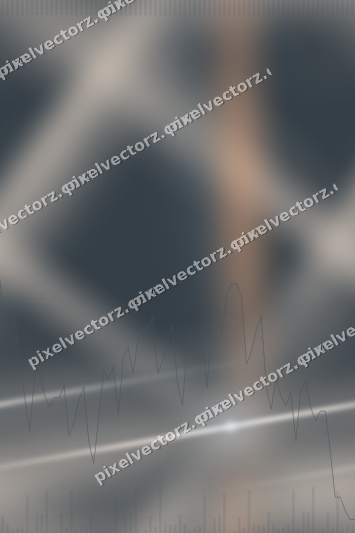 Nahtloser Neon Diagramm Hintergrund in Blau und Orange