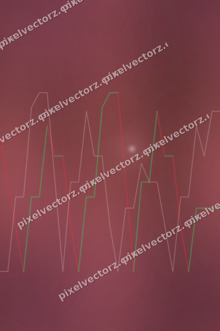 Nahtloser Neon Diagramm Hintergrund in Rosa und Rot