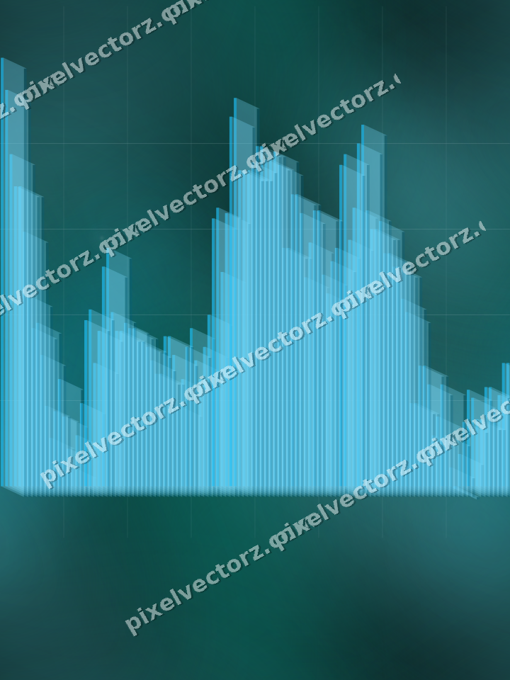 Nahtloser Neon Diagramm Hintergrund in Türkis und Petrol