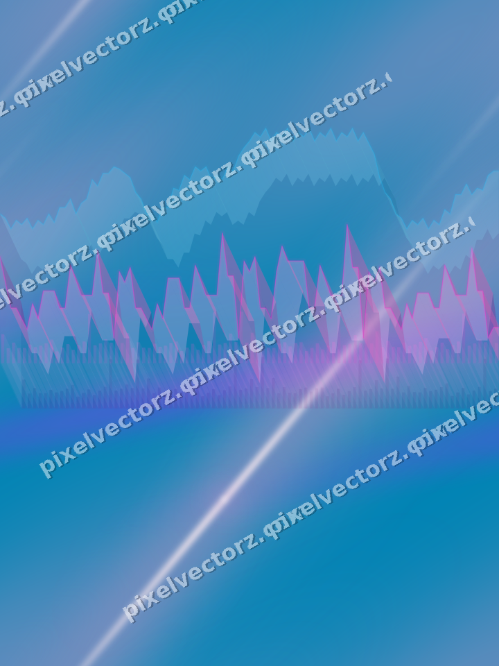 Nahtloser Neon Diagramm Hintergrund in Magenta und Violett