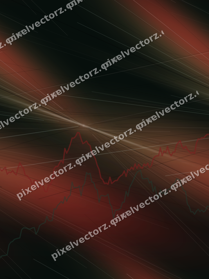 Nahtloser Neon Diagramm Hintergrund in Rot und Grün