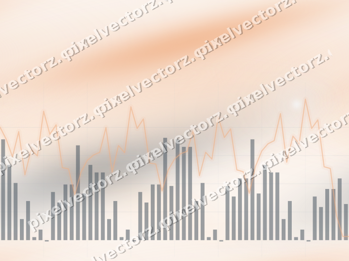 Nahtloser Pastell Diagramm Hintergrund in Blau und Orange