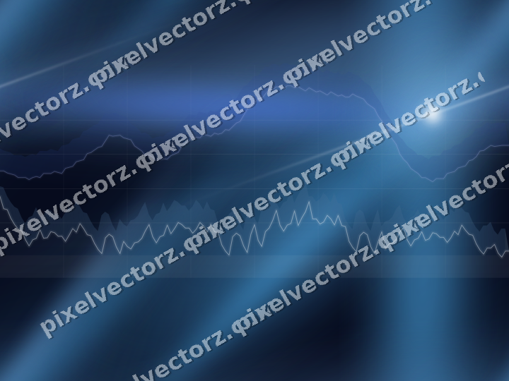 Nahtloser Neon Diagramm Hintergrund in Türkis und Blau