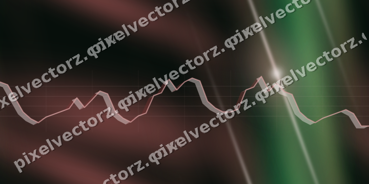 Nahtloser Neon Diagramm Hintergrund in Rot und Grün