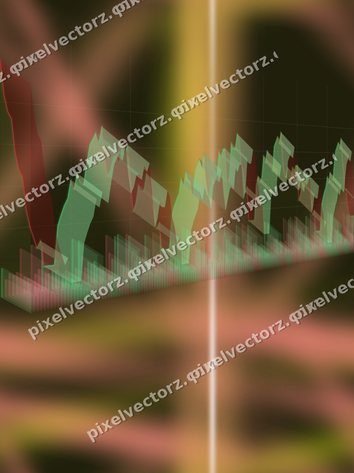 Nahtloser Neon Diagramm Hintergrund in Gelb und Rot