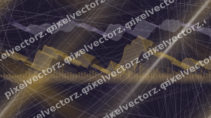 Nahtloser Neon Diagramm Hintergrund in Bernstein und Violett