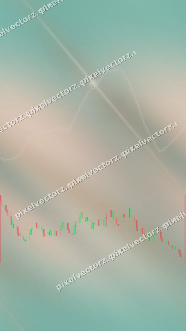 Nahtloser Pastell Diagramm Hintergrund in Orange und Petrol