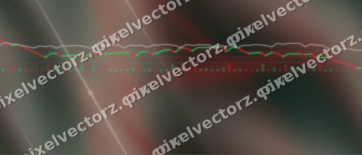 Nahtloser Neon Diagramm Hintergrund in Dunkelrot und Dunkelgrün