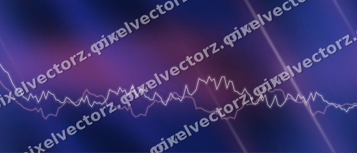 Nahtloser Neon Diagramm Hintergrund in Rosa und Blau