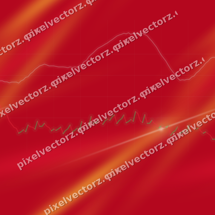Nahtloser Neon Diagramm Hintergrund in Orange und Bernstein