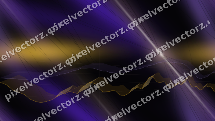 Nahtloser Neon Diagramm Hintergrund in Bernstein und Violett