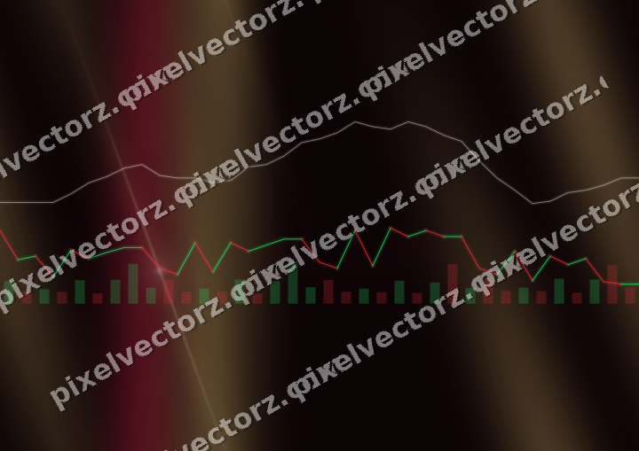 Nahtloser Neon Diagramm Hintergrund in Rosa und Bernstein
