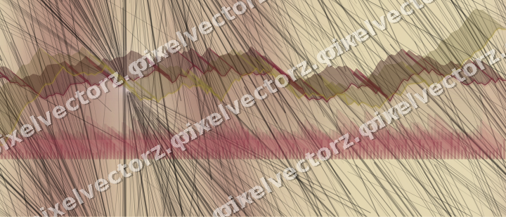 Nahtloser Pastell Diagramm Hintergrund in Dunkelrosa und Rot