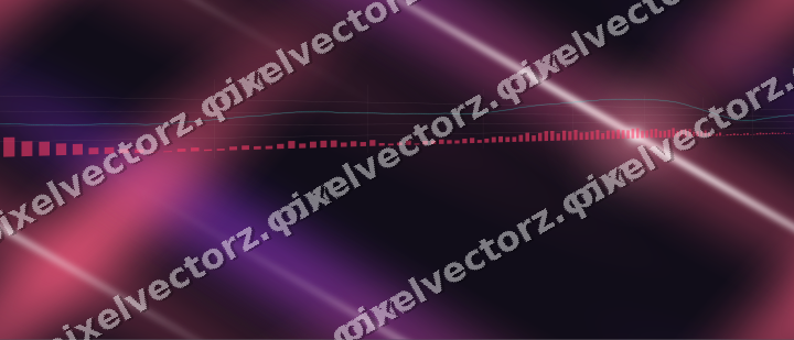 Nahtloser Neon Diagramm Hintergrund in Rosa und Bernstein