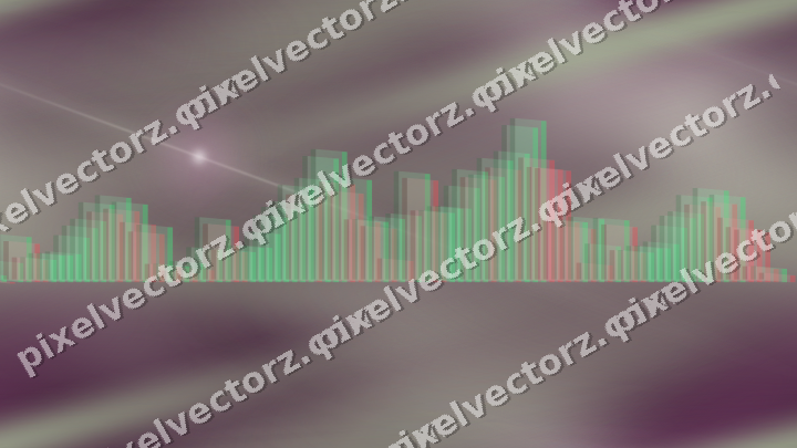 Nahtloser Neon Diagramm Hintergrund in Dunkelmagenta und Limette