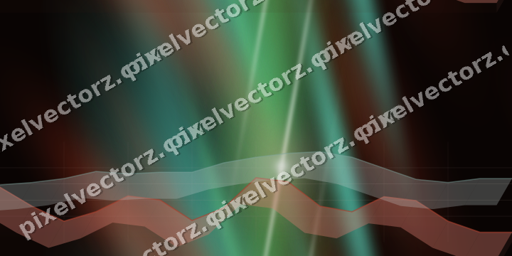 Nahtloser Neon Diagramm Hintergrund in Rot und Orange