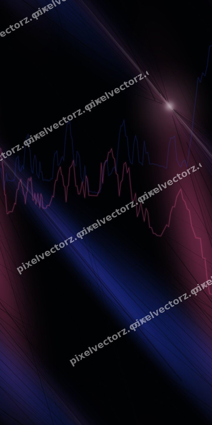 Nahtloser Neon Diagramm Hintergrund in Rosa und Blau