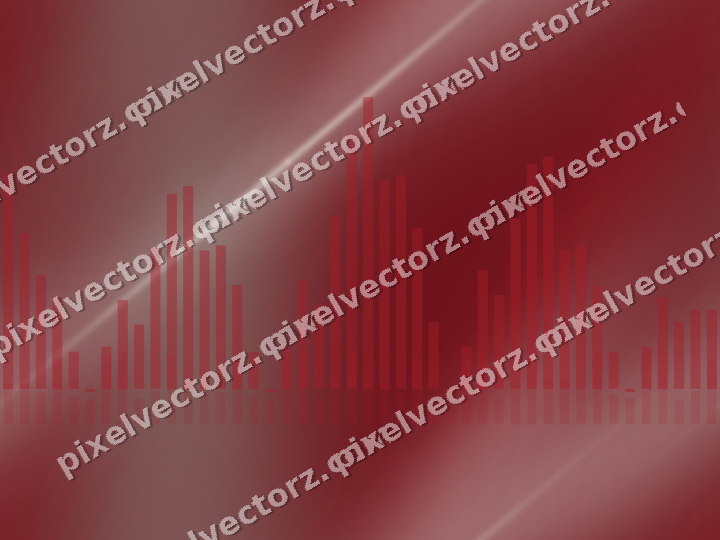 Nahtloser Neon Diagramm Hintergrund in Rot und Blasslimette
