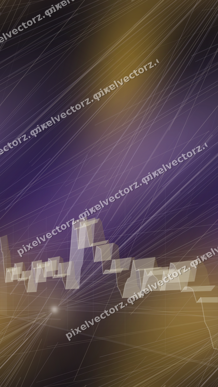 Nahtloser Neon Diagramm Hintergrund in Bernstein und Violett