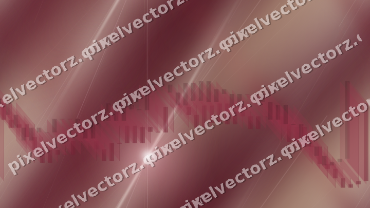 Nahtloser Neon Diagramm Hintergrund in Dunkelrosa und Rot