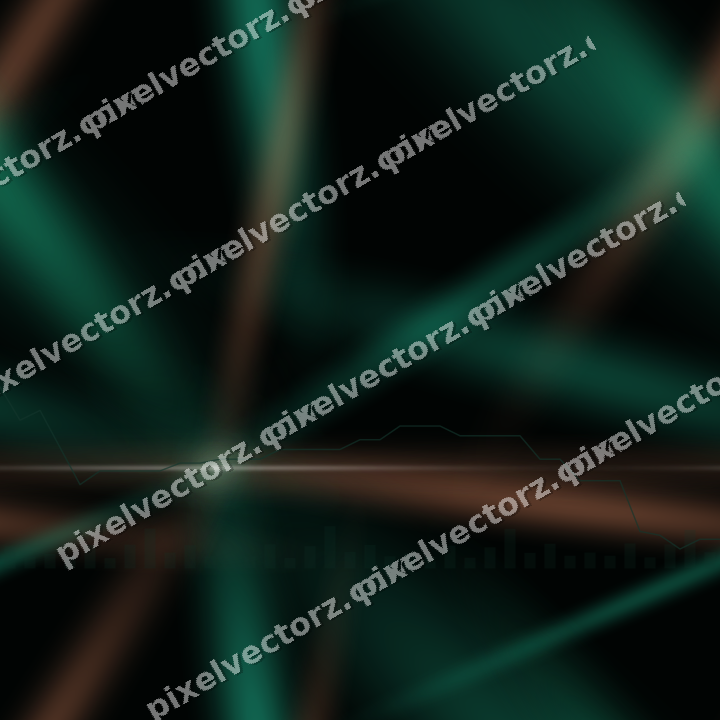 Nahtloser Neon Diagramm Hintergrund in Grün und Orange