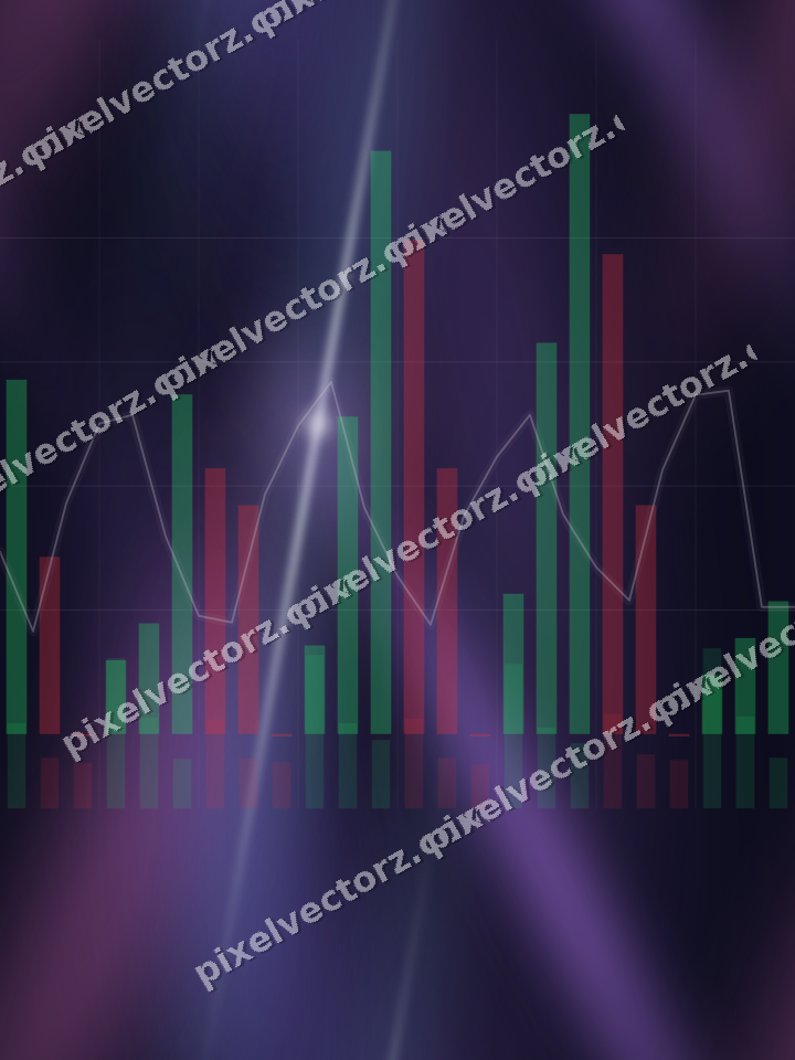Nahtloser Neon Diagramm Hintergrund in Violett und Blau