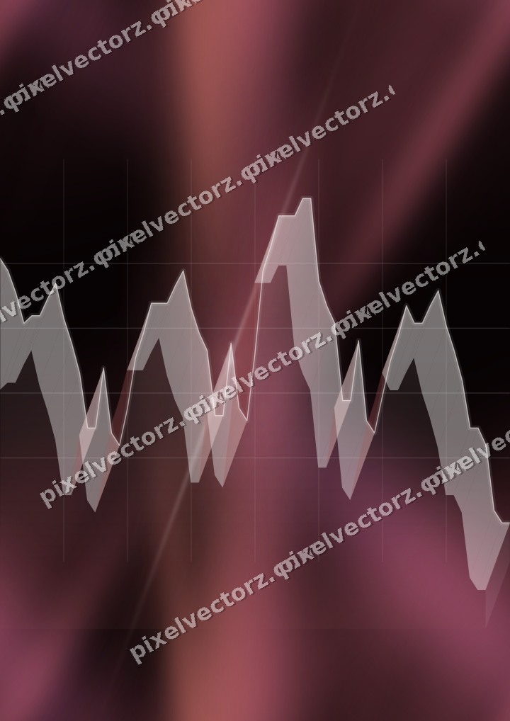 Nahtloser Neon Diagramm Hintergrund in Rosa und Rot