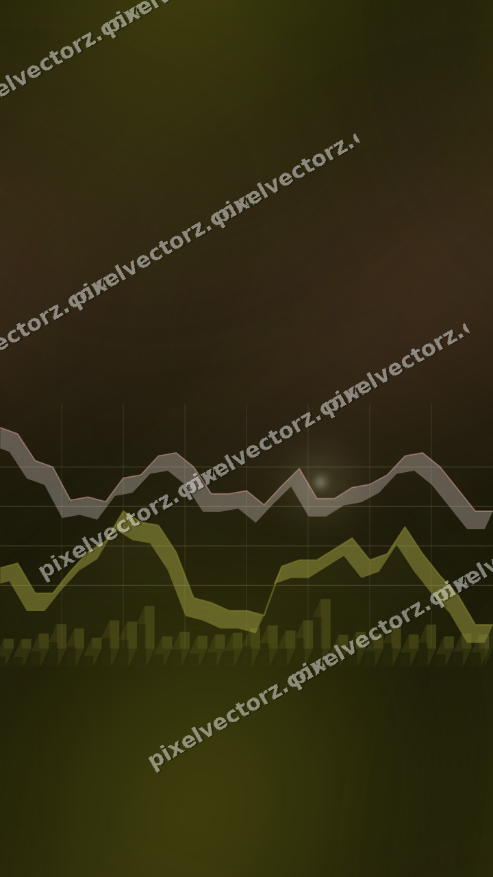 Nahtloser Neon Diagramm Hintergrund in Gelb und Rot