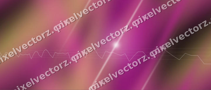 Nahtloser Neon Diagramm Hintergrund in Magenta und Bernstein