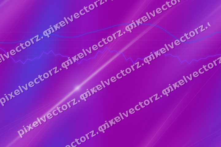 Nahtloser Neon Diagramm Hintergrund in Violett und Blau