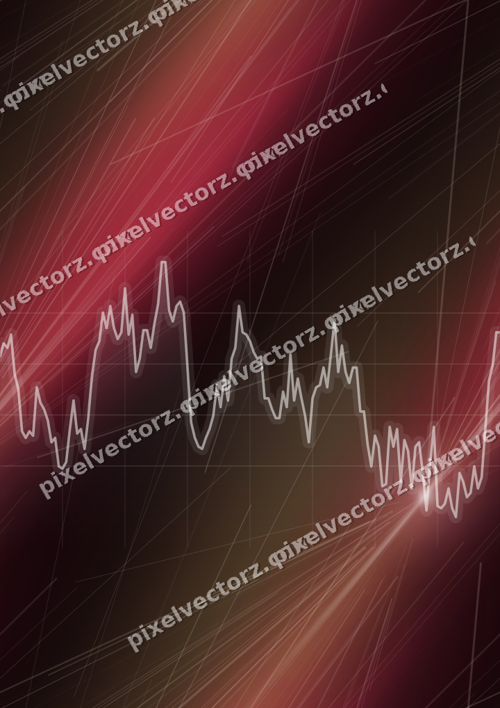 Nahtloser Neon Diagramm Hintergrund in Rosa und Bernstein