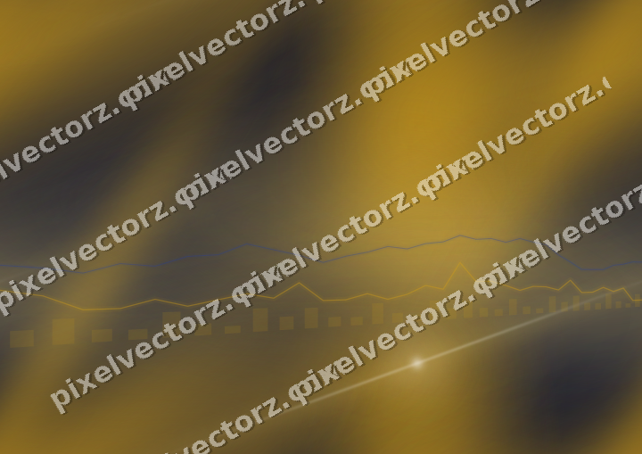 Nahtloser Neon Diagramm Hintergrund in Bernstein und Blau