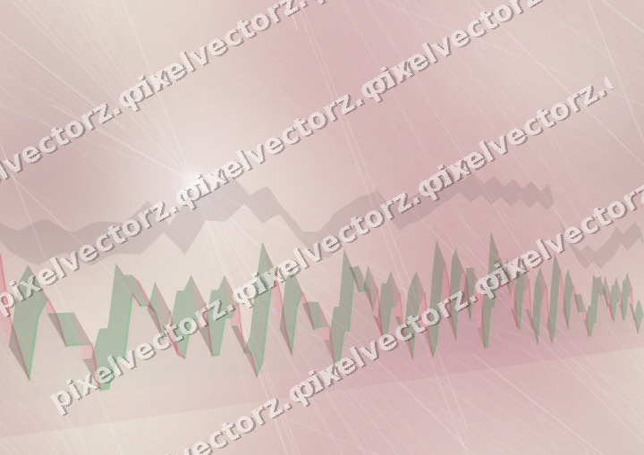 Nahtloser Pastell Diagramm Hintergrund in Dunkelrosa und Grün