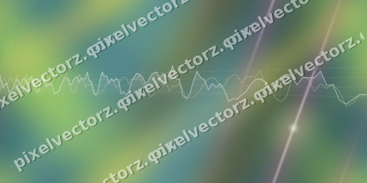 Nahtloser Neon Diagramm Hintergrund in Limette und Bernstein