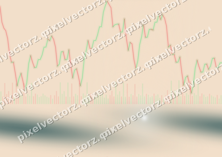 Nahtloser Pastell Diagramm Hintergrund in Dunkelpetrol und Orange