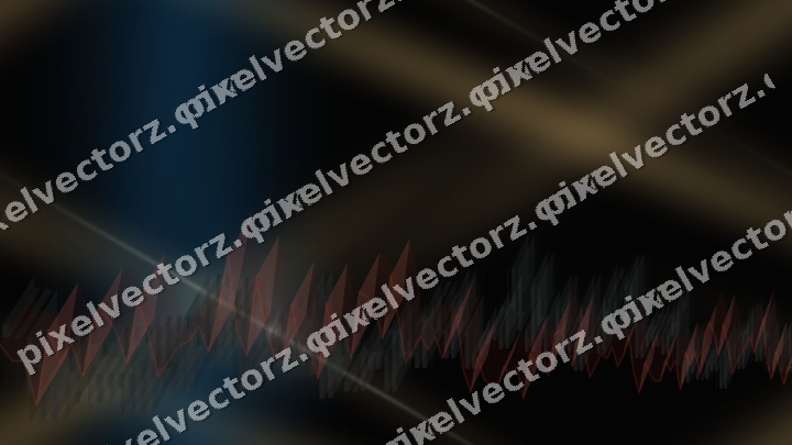 Nahtloser Neon Diagramm Hintergrund in Blau und Rot