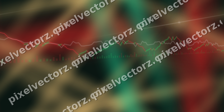 Nahtloser Neon Diagramm Hintergrund in Rot und Grün