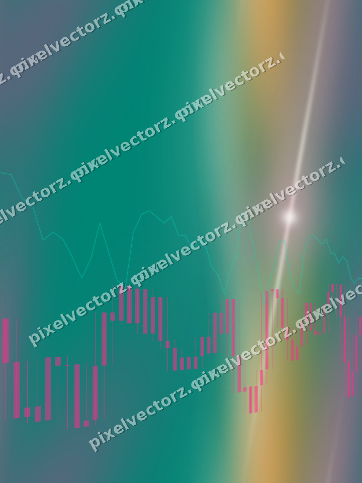 Nahtloser Neon Diagramm Hintergrund in Rosa und Orange