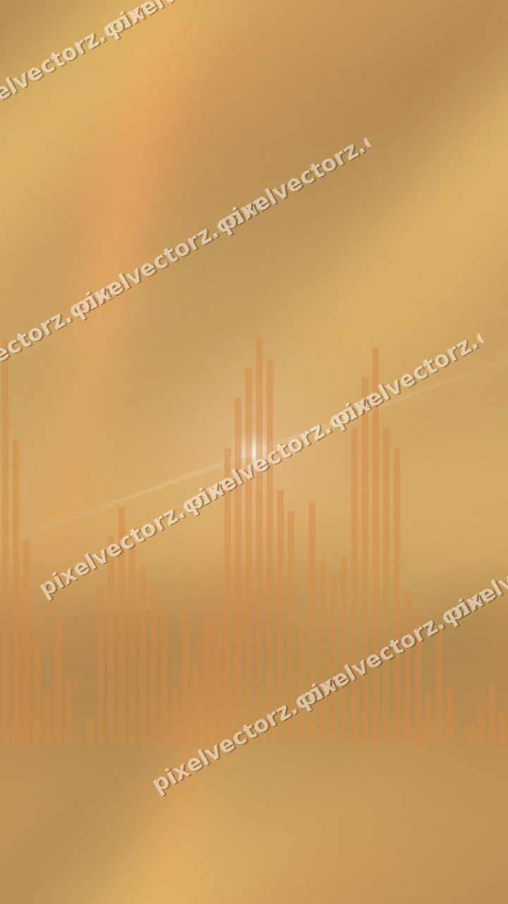 Nahtloser Neon Diagramm Hintergrund in Orange und Bernstein