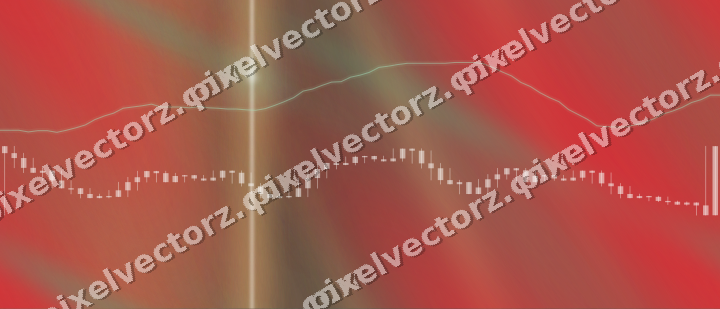 Nahtloser Neon Diagramm Hintergrund in Grün und Rot
