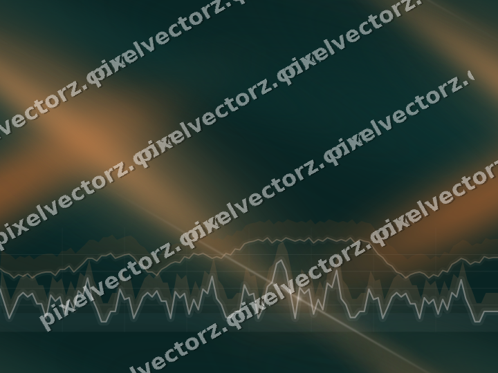 Nahtloser Neon Diagramm Hintergrund in Orange und Petrol