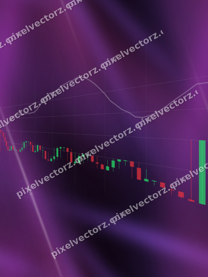 Nahtloser Neon Diagramm Hintergrund in Violett und Blau