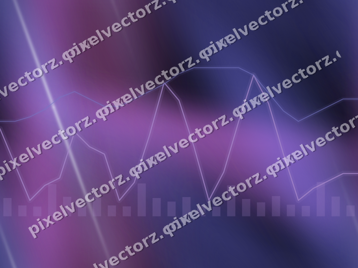 Nahtloser Neon Diagramm Hintergrund in Violett und Blau