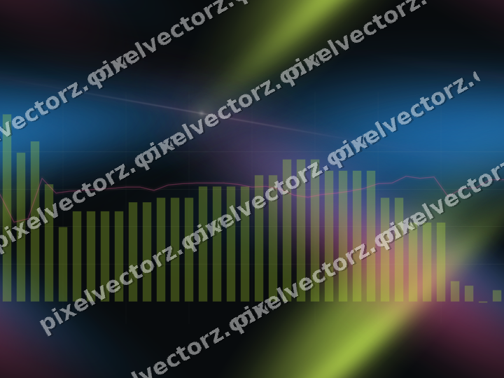 Nahtloser Neon Diagramm Hintergrund in Limette und Bernstein