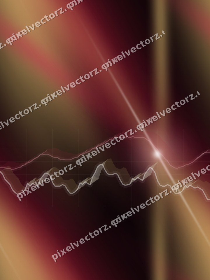 Nahtloser Neon Diagramm Hintergrund in Rosa und Bernstein