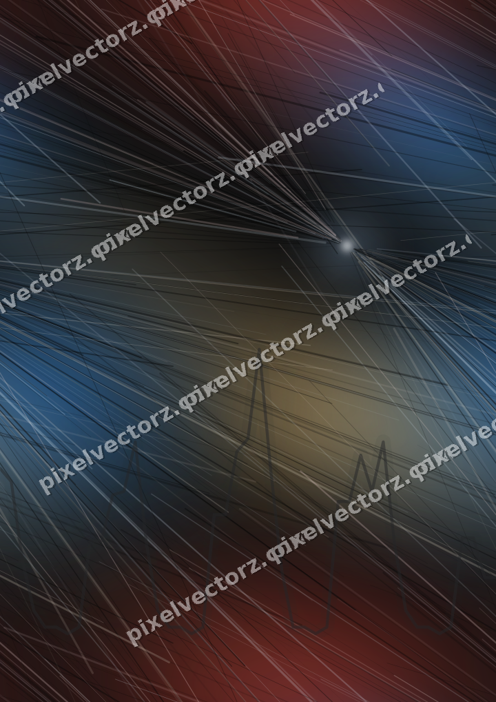 Nahtloser Neon Diagramm Hintergrund in Blau und Rot