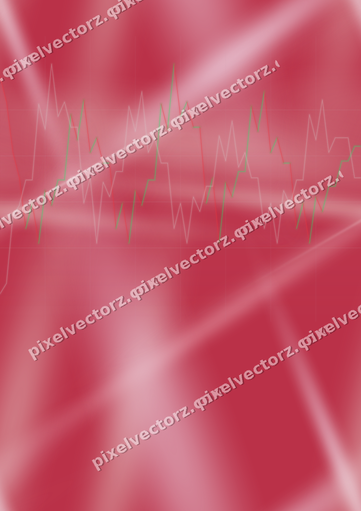 Nahtloser Neon Diagramm Hintergrund in Blassrosa und Blassrot
