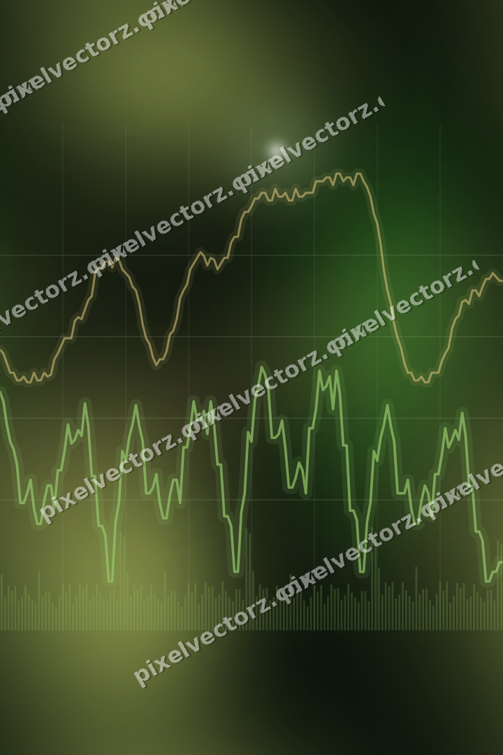 Nahtloser Neon Diagramm Hintergrund in Limette und Gelb