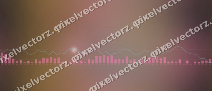 Nahtloser Neon Diagramm Hintergrund in Rosa und Türkis