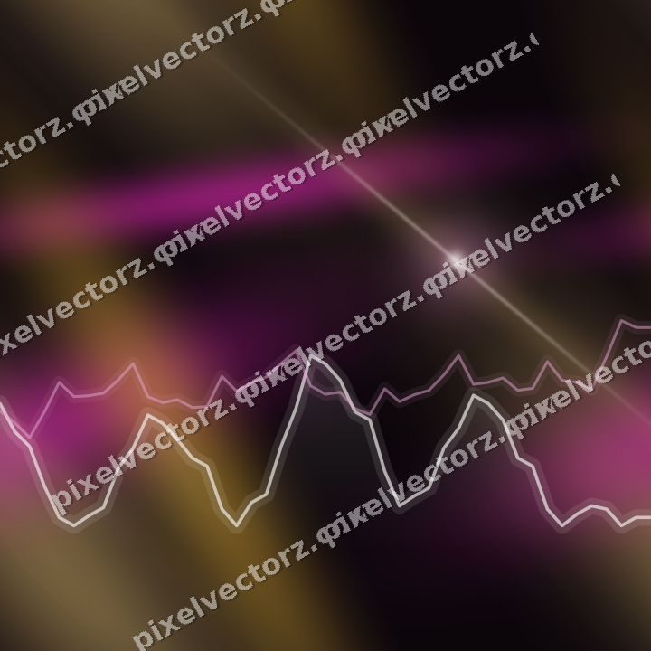 Nahtloser Neon Diagramm Hintergrund in Magenta und Bernstein